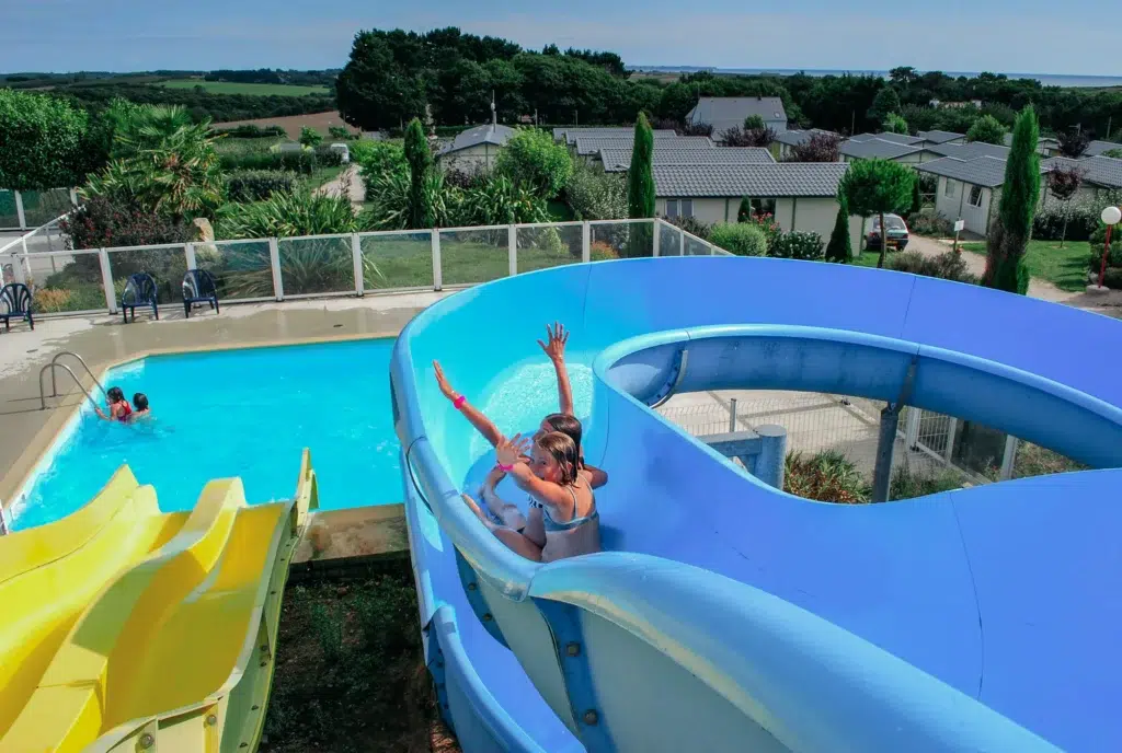 camping pool guidel morbihan